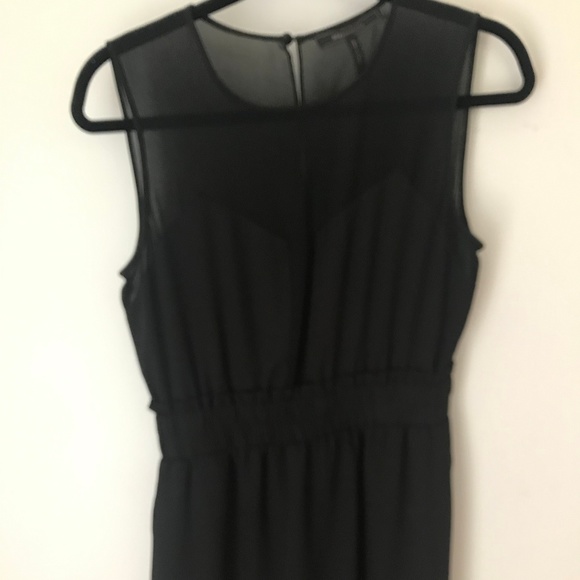 BCBG Silk Mini Dress - Sheer - Picture 1 of 3